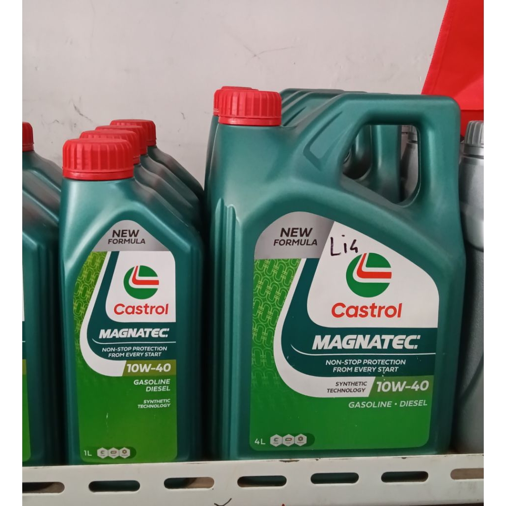 Oli Mesin Castrol Magnatec 10w40 Gasoline Diesel - Original