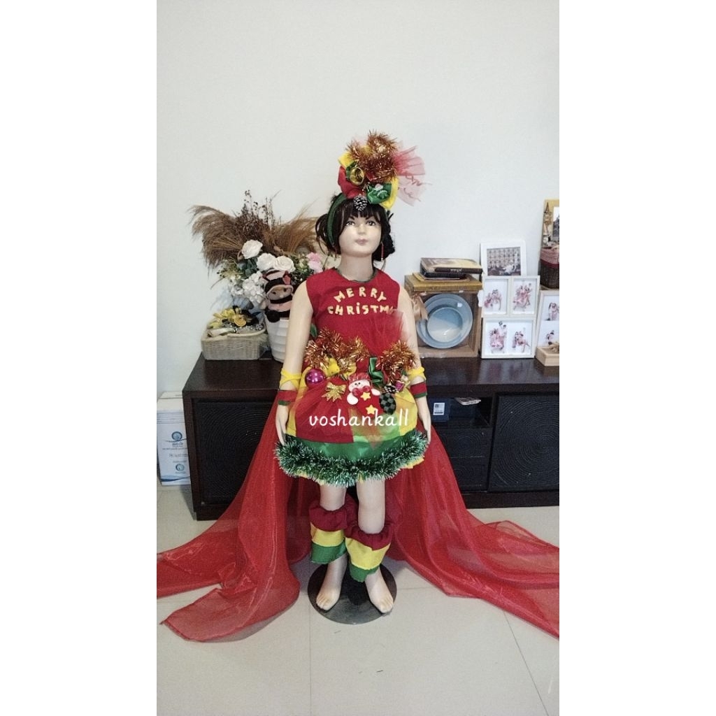 Kostum natal Casual panggung anak fashion show