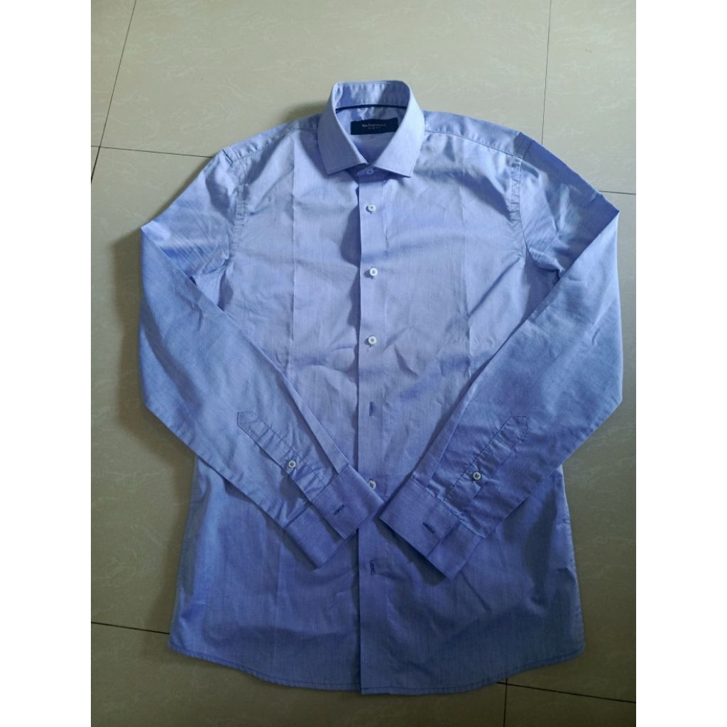 kemeja pria executive biru cuma 1x pake