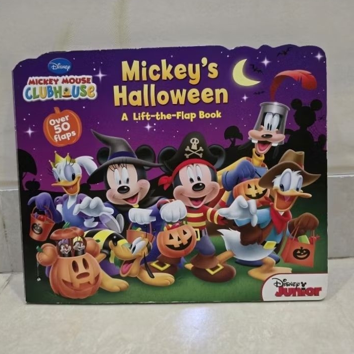 Flip Flap Book Mickey 's Halloween preloved