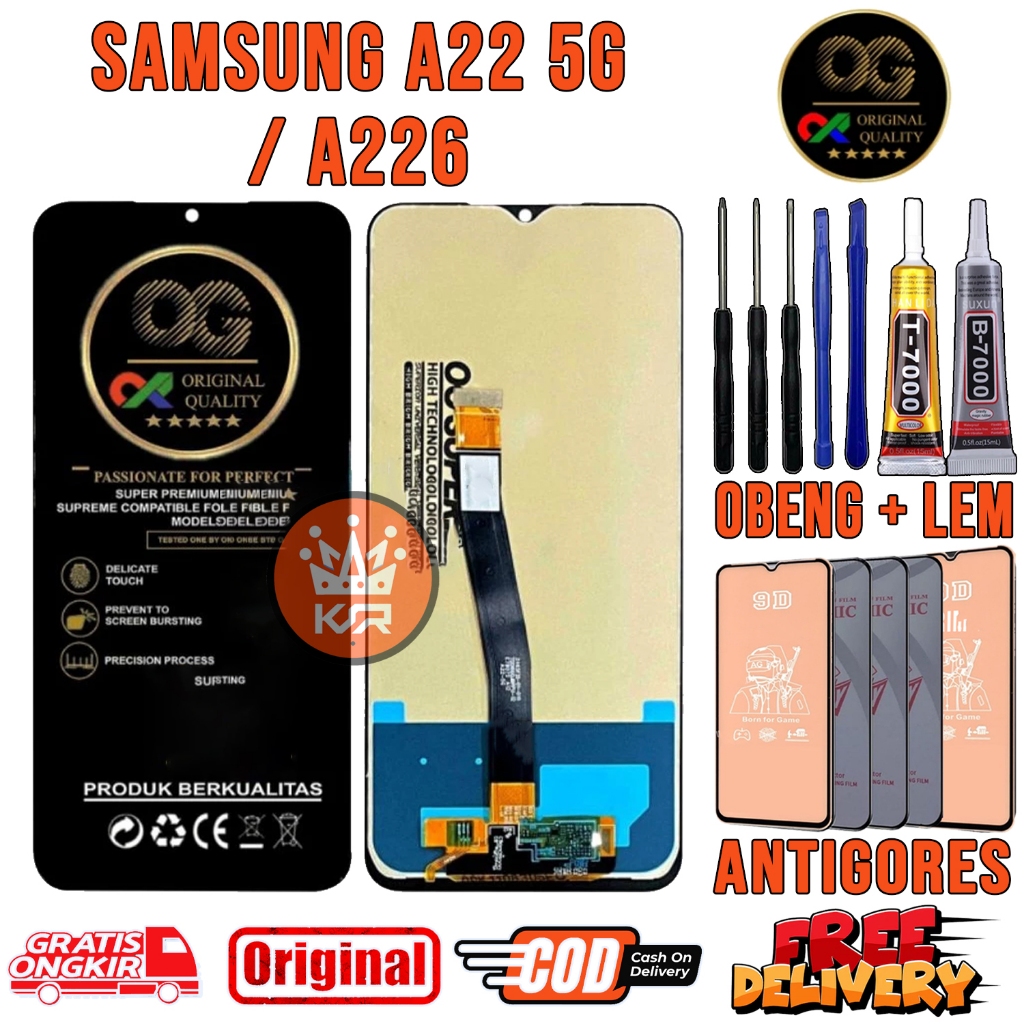 Lcd SAMSUNG A22 5G / A226 ORI Original OEM Quality Lcd Touchscreen Fullset