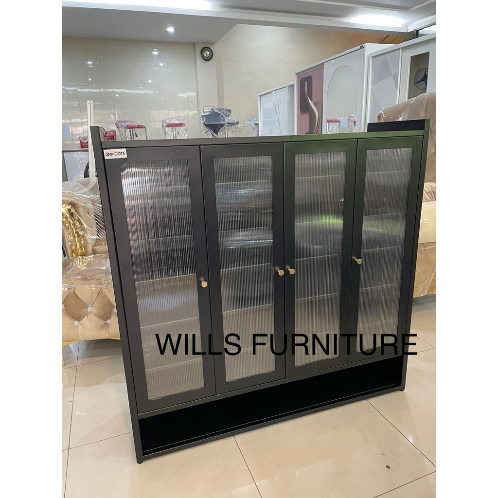 Rak sepatu besi Rak sepatu minimalis besar makassar