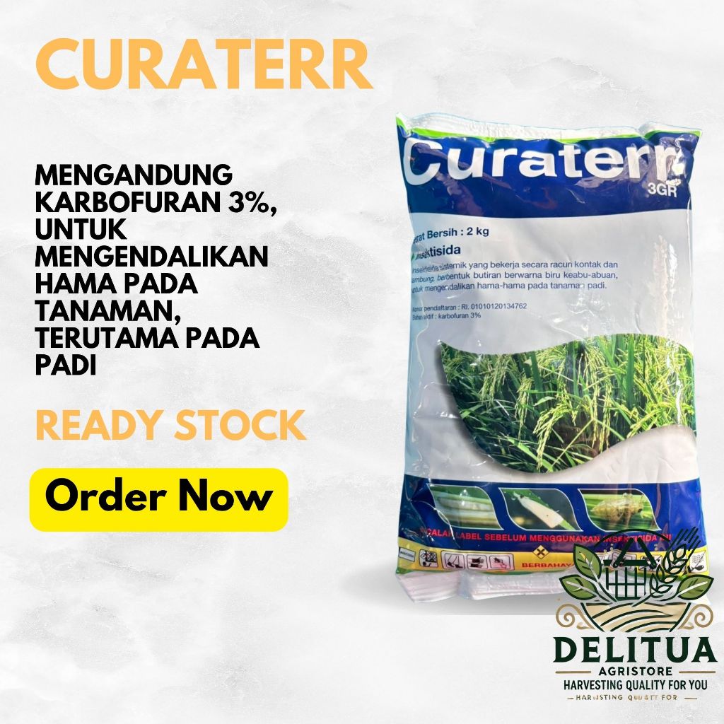 CURATER 3 GR 2 KG INSEKTISIDA