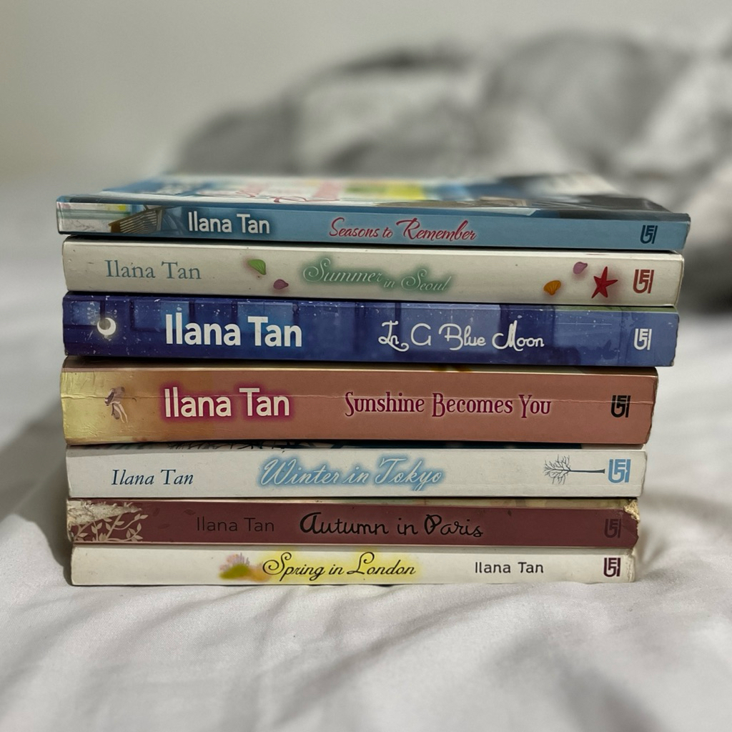 (TAKE ALL) Preloved Buku Novel Ilana Tan *BACA DESKRIPSI*