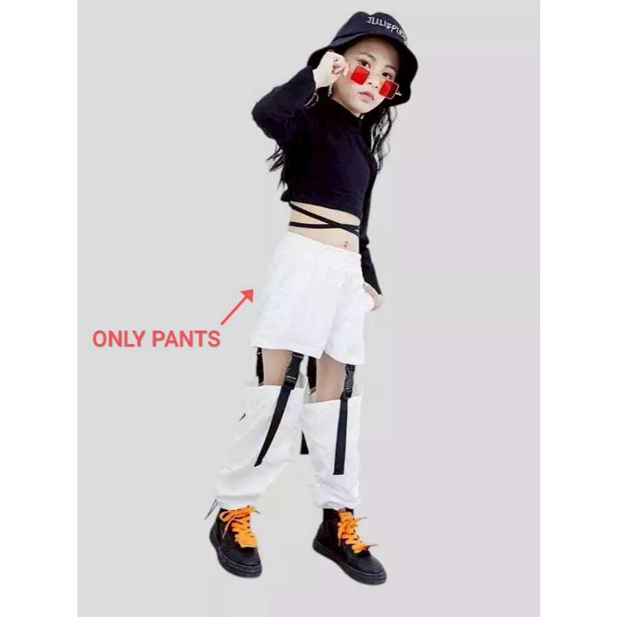 LAURA CELANA DANCE ANAK PEREMPUAN JOGER KOREA STYLE DANCE HIPHOP USIA 3-14 TAHUN