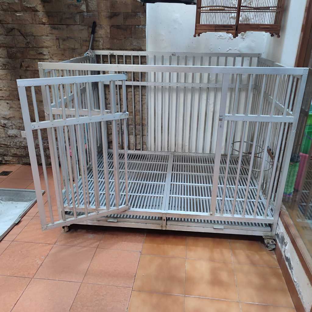 [Preloved] Kandang Anjing Besar & Jumbo Aluminium