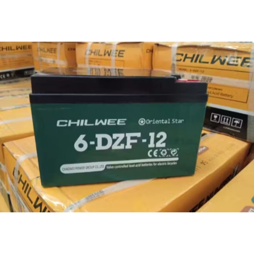 aki sepeda listrik aki motor listrik molis chilwee 12V 12Ah baterai sepeda listrik batre sepeda list