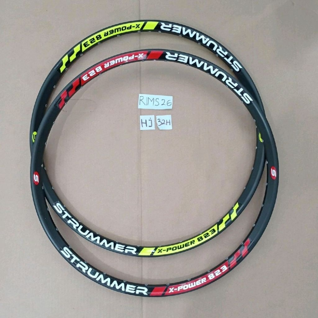 Rims Velg Rim 26 Strummer X Power 823 Lebar 3.2 Xpower