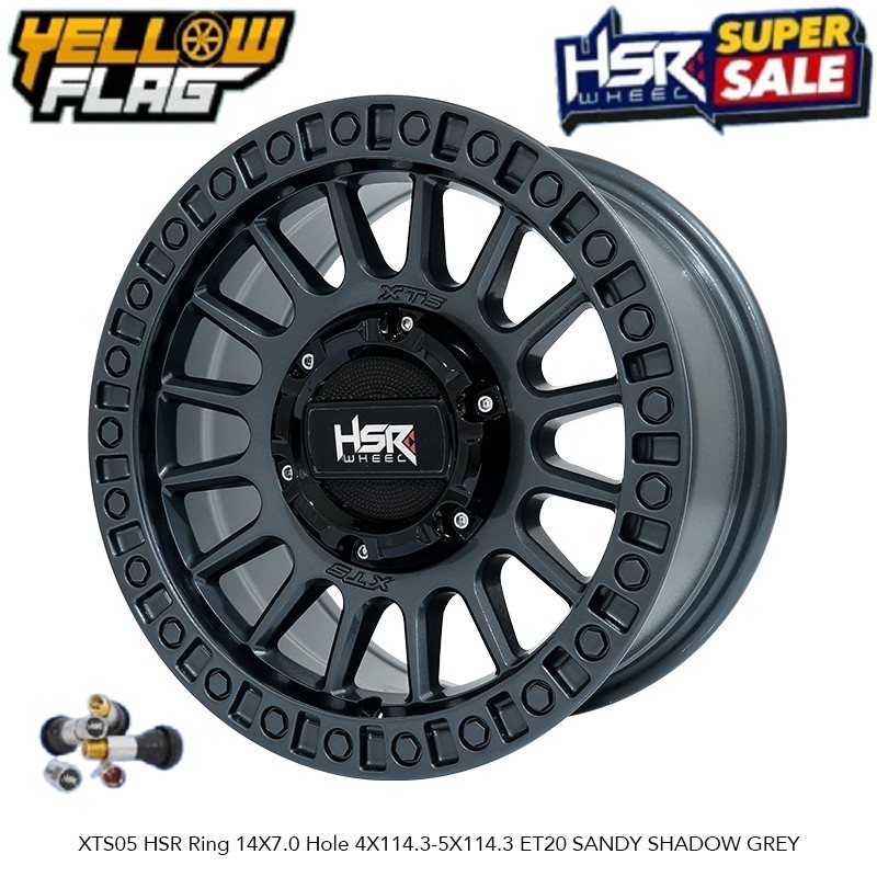 Velg racing ring 14 untuk mobil granmax luxio apv l300 pick up kijang lgx panther hsr xts 05 r14