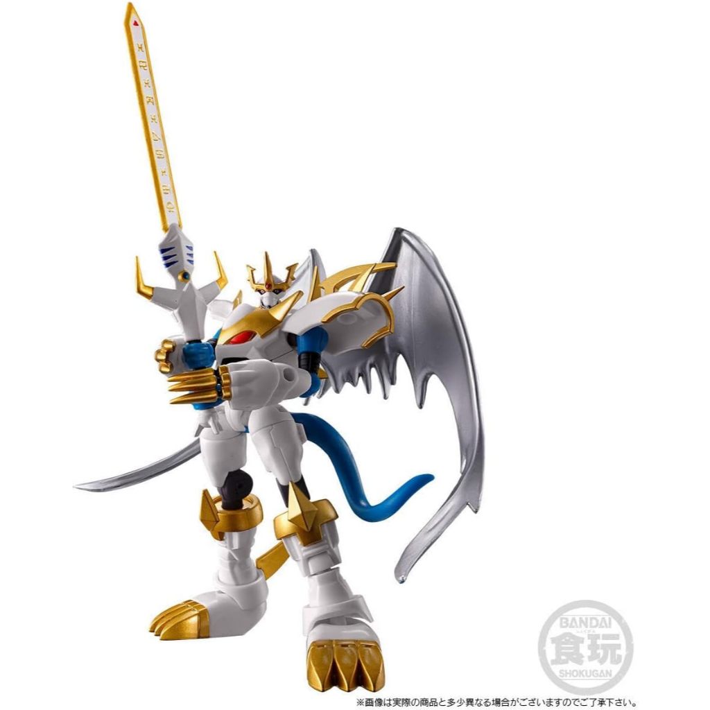 Bandai Shokugan Shodo Digimon Imperialdramon (Paladin Mode) & Omegamon