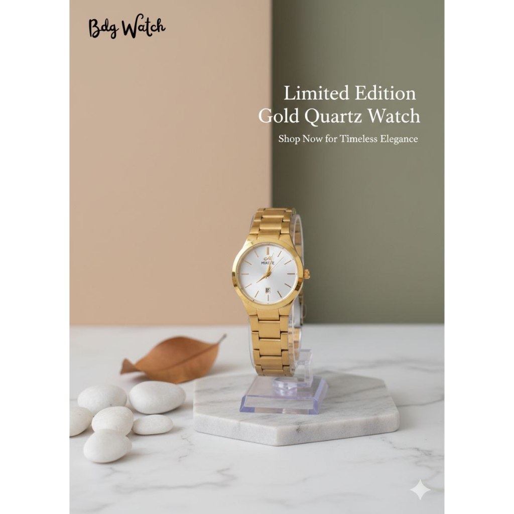 JAM TANGAN ELEGAN PREMIUM MERK MIRETE