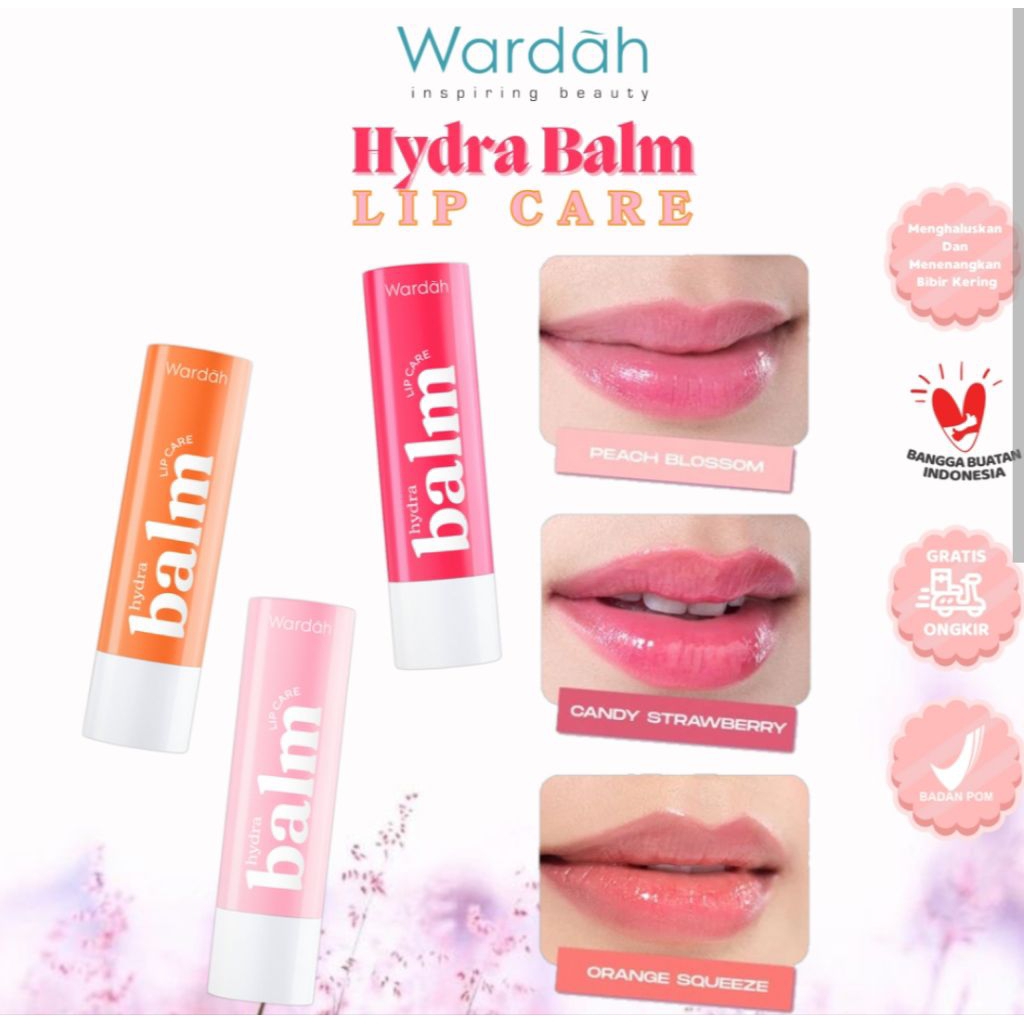 Wardah lip balm spf 15