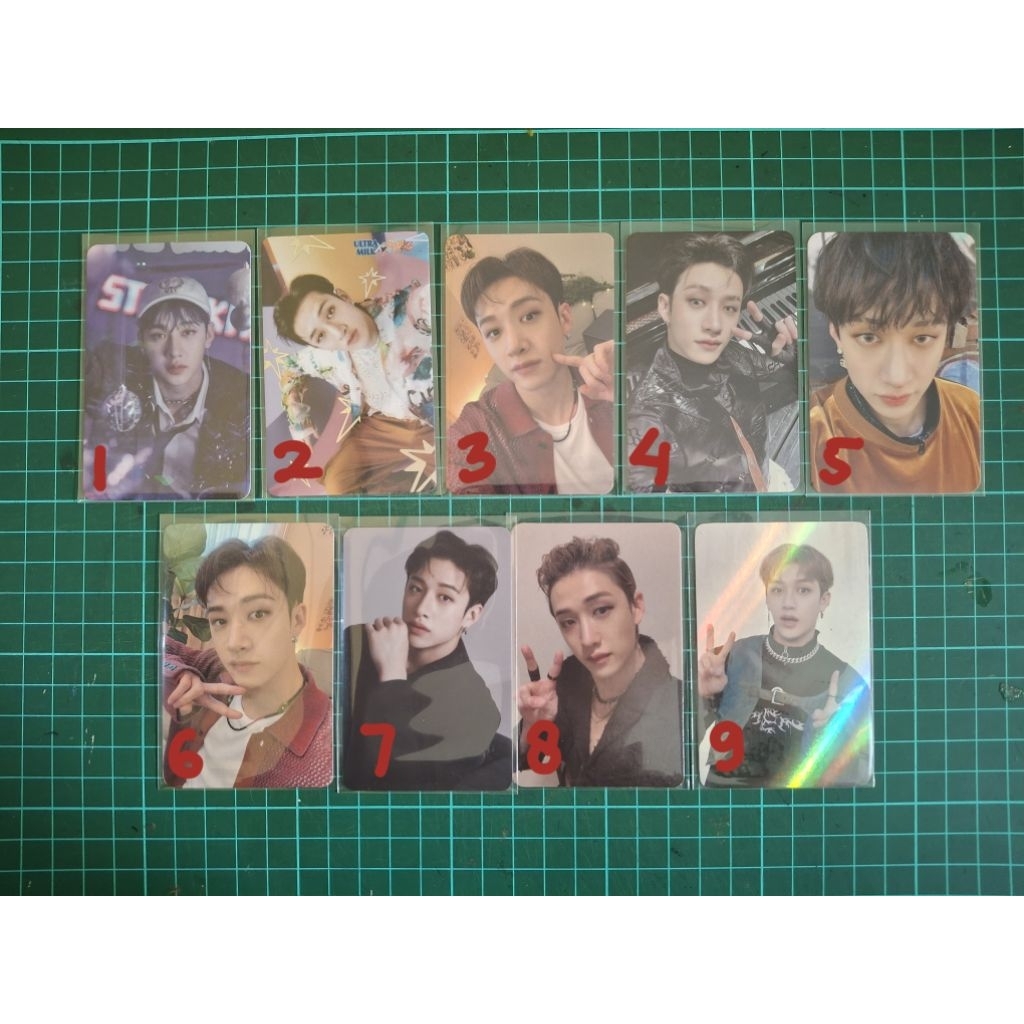 official photocard straykids - bangchan