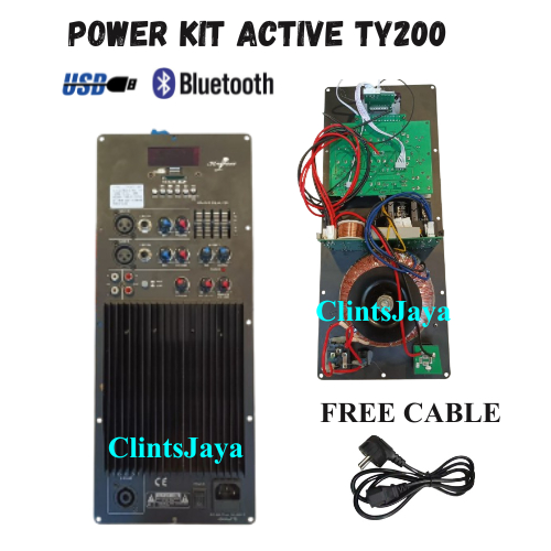 Power Kit Active Ty200 Usb Sd Utk 12-15 Inch 500-12 Aktif Mesin Ty 200