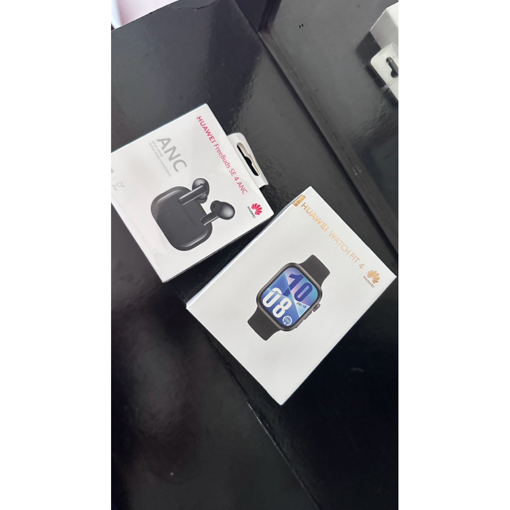 Huawei Watch Fit 4 & Huawei FreeBuds SE 4 ANC (Beli 1 dapat 2)