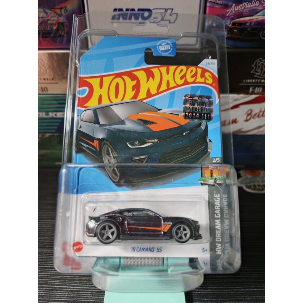 HOT WHEELS SUPER TREASURE HUNT (STH) '18 CAMARO SS   - FACTORY SEALED 2024
