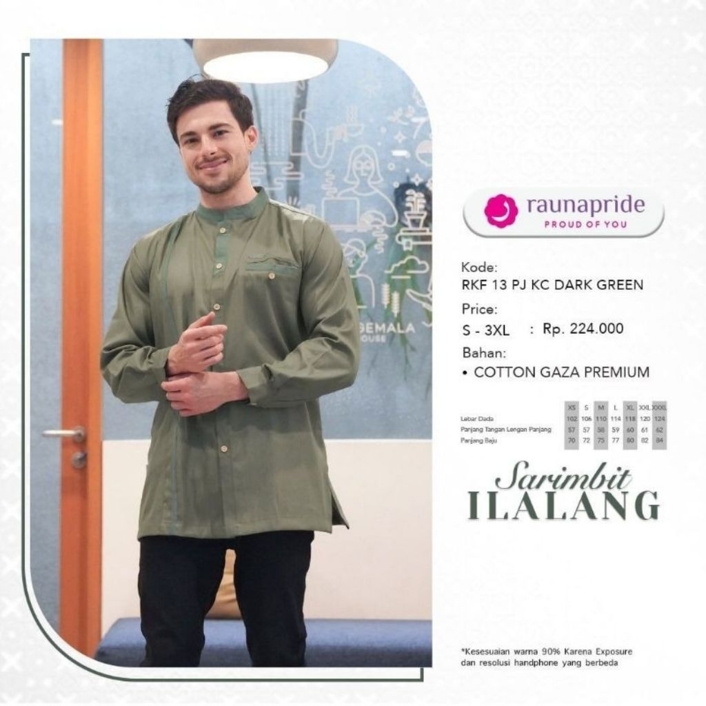 RKF 13 PANJANG PENDEK RAUNA KOKO DEWASA