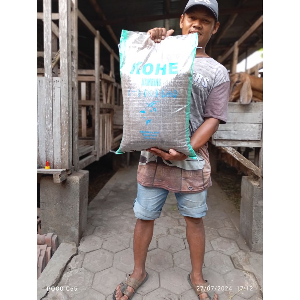 KOHE GILING Pupuk Kandang Kohe Kambing Murni