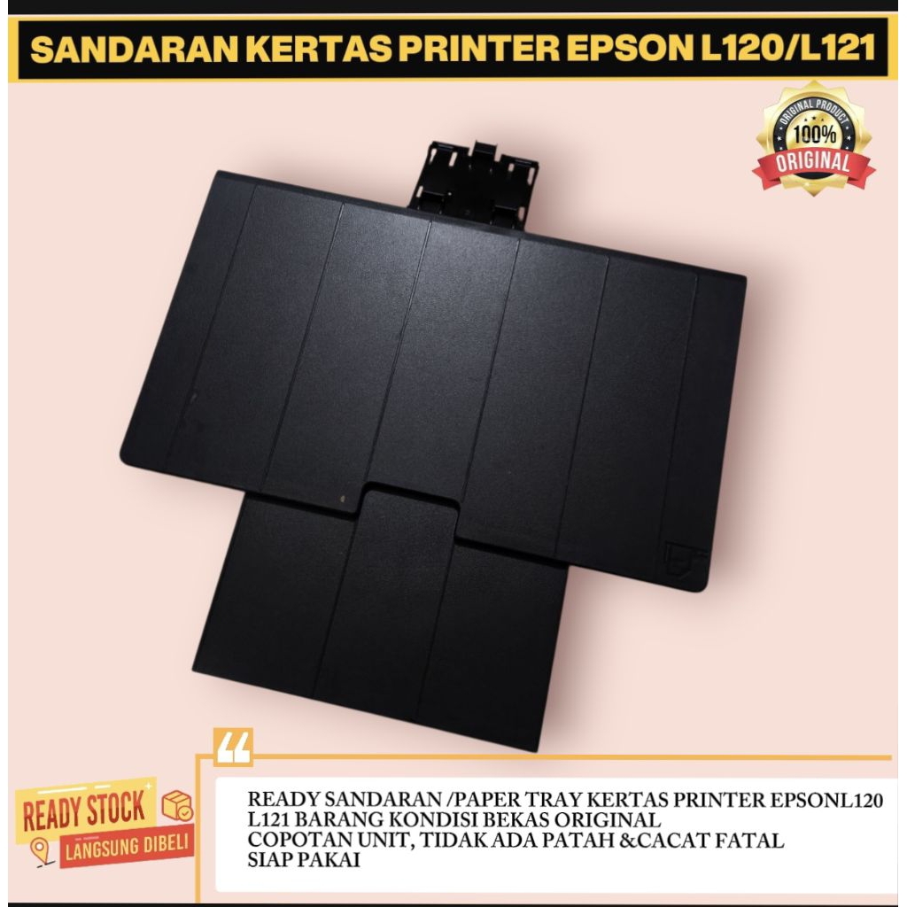 paper tray sandaran kertas printer epson L120/L121