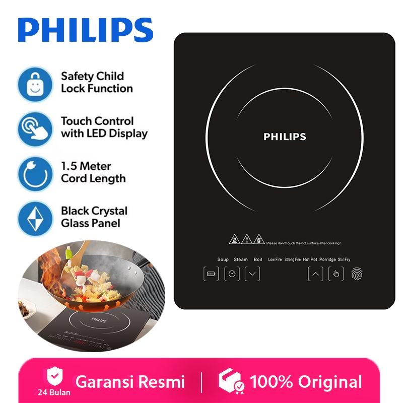 Kompor listik induksi Touch Screen Low Watt Induction Cooker