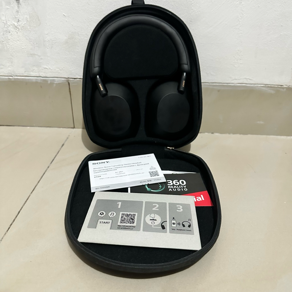 SONY WH-1000XM5 NC Headphones Second Good Condition Preloved