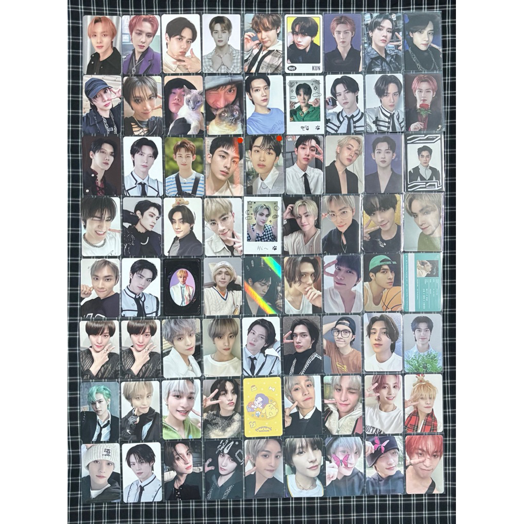 pc photocard official nct wayv kun ten winwin xiaojun hendery yangyang resonance kick back universe 