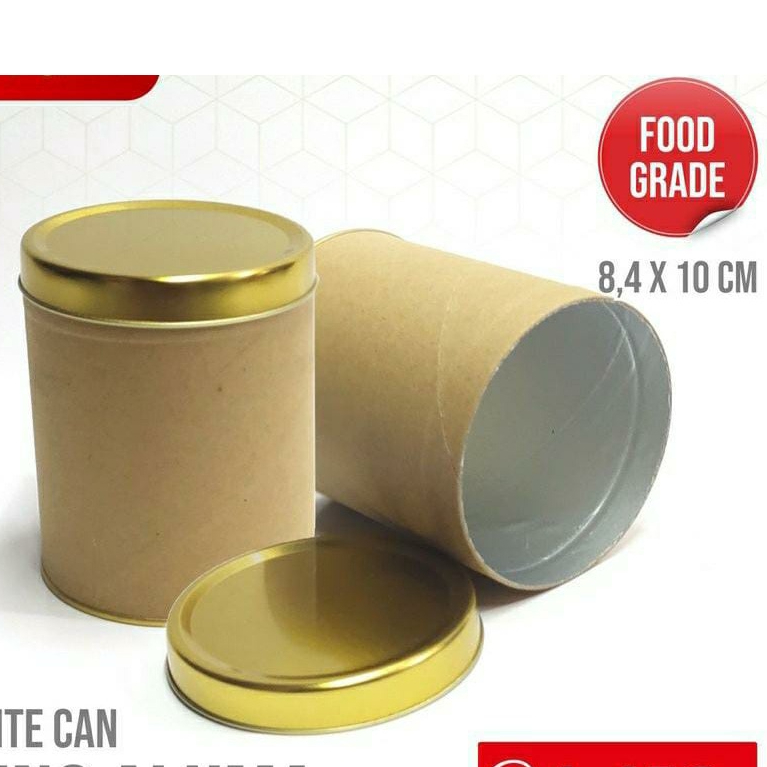 Tabung Composite Can 8,4x10 | Tabung Aluma | Tabung Karton Tutup Kaleng