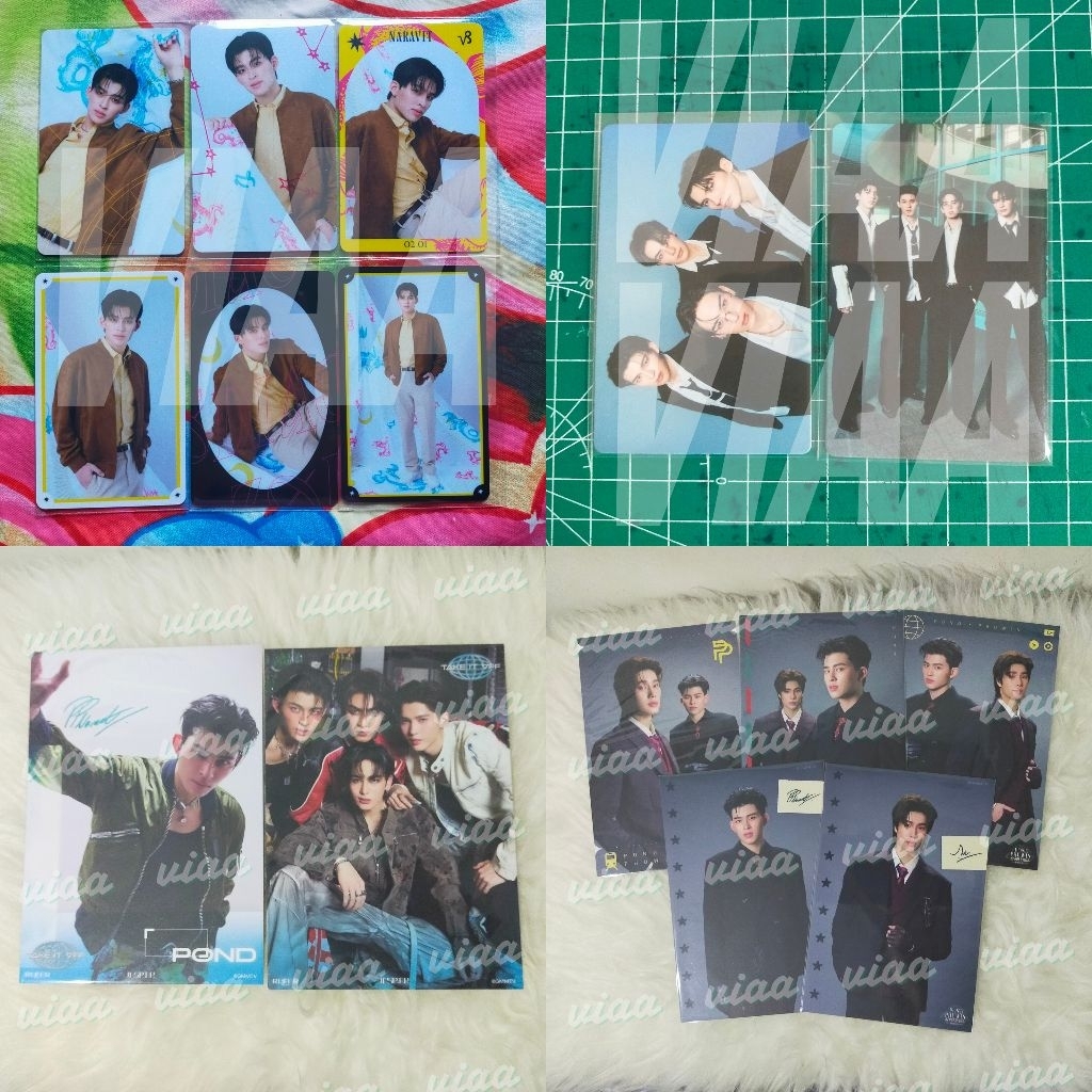 Pond Zodiac PC Pond Naravit PC Group Take it Off JASP.ER JASPER Photocard Jumbo Postcard PondPhuwin 