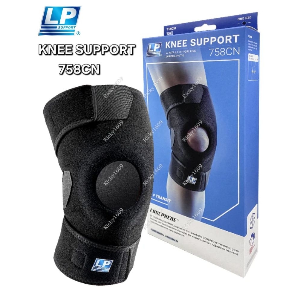 KNEE SUPPORT LP 758 / OPEN PATELLA KNEE SUPPORT LP 758 / NEOPRENE / ORIGINAL LP