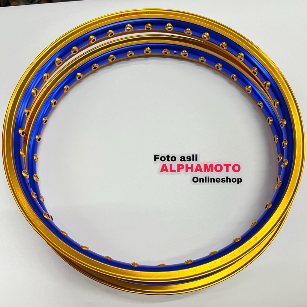 VELG RIM JARI JARI MOTOR DFT THAILAND RING 17 2TONE Two tone Mio Vario Beat Scoopy Nmax Pcx Ninja