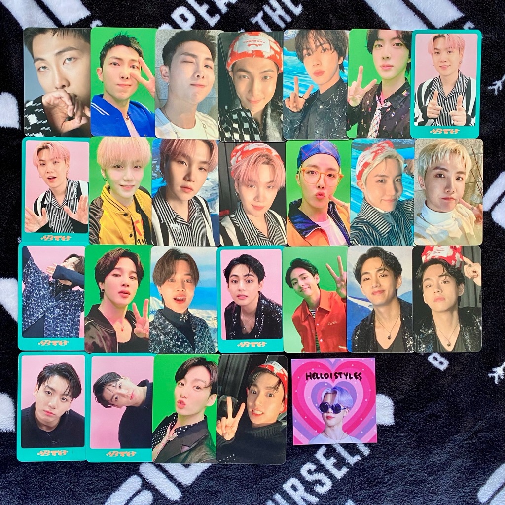 (2/2) Photocard BTS DICON 102 Jungkook Taehyung Jimin Jhope Suga Seokjin Namjoon Official