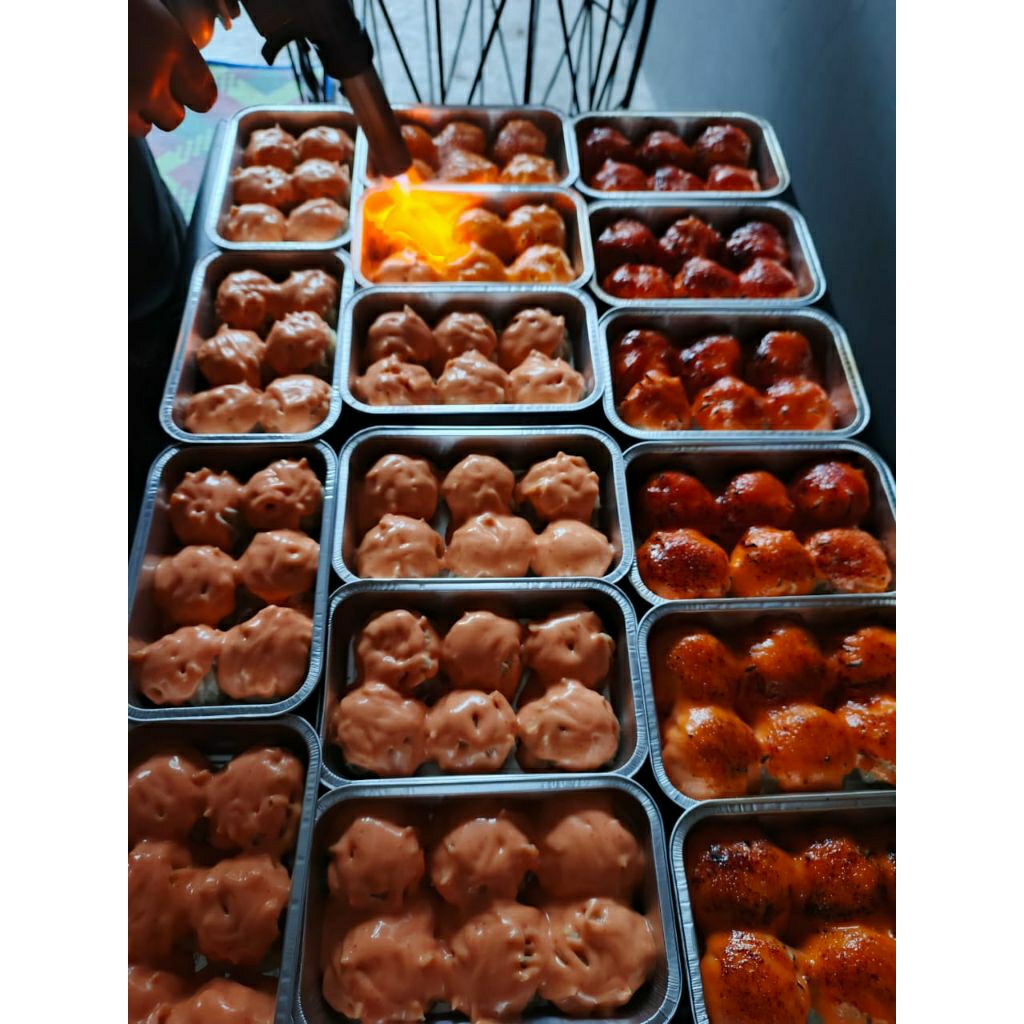 Dimsum mentai Kemasan Isi 6 Pcs /Dimsum Ayam Halal