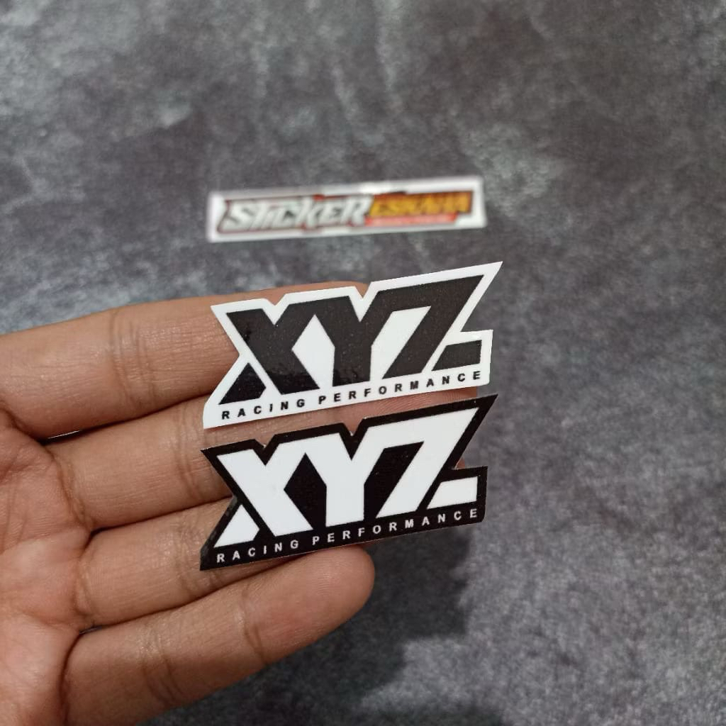 Stiker XYZ Racing Sticker XYZ Two Stroke 2 Stroke