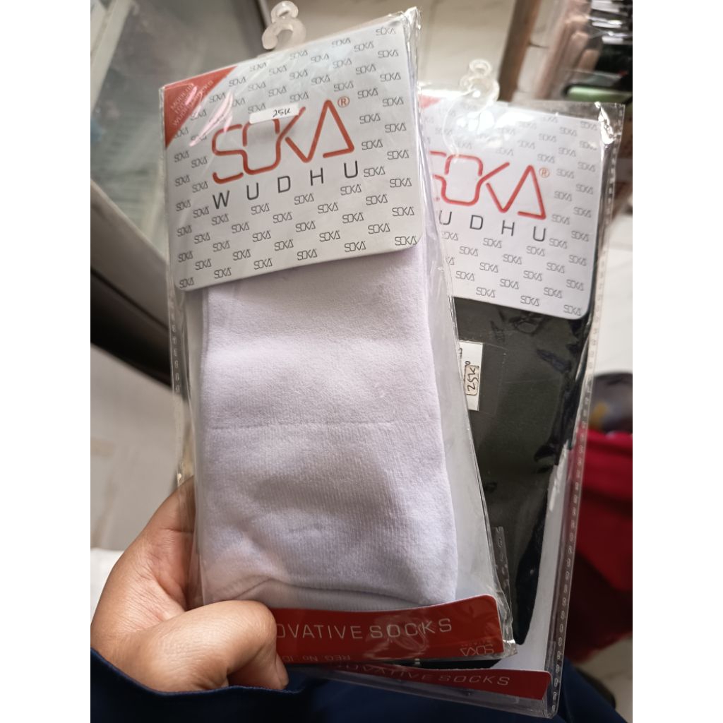 KAOS KAKI SOKA WUDHU WANITA NON-JEMPOL SYAR'I BERKUALITAS