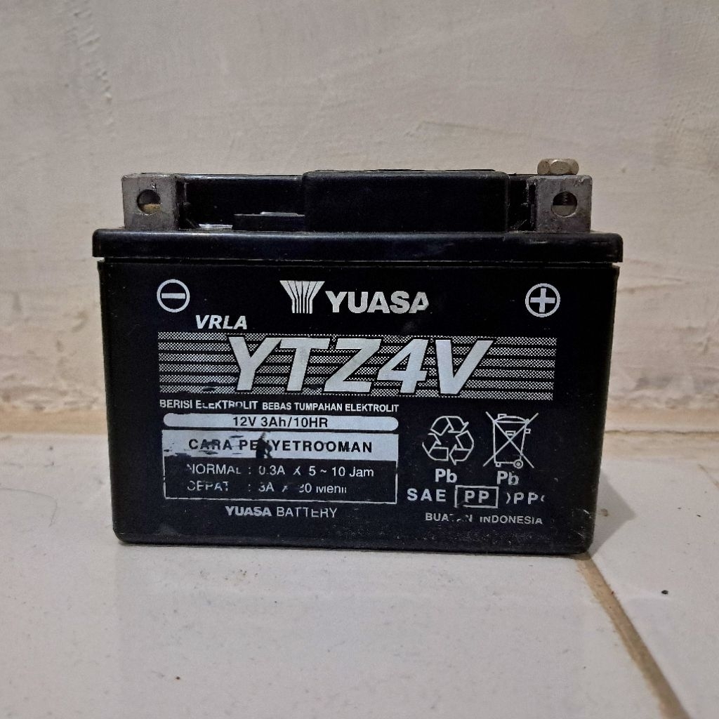 aki bekas motor beat