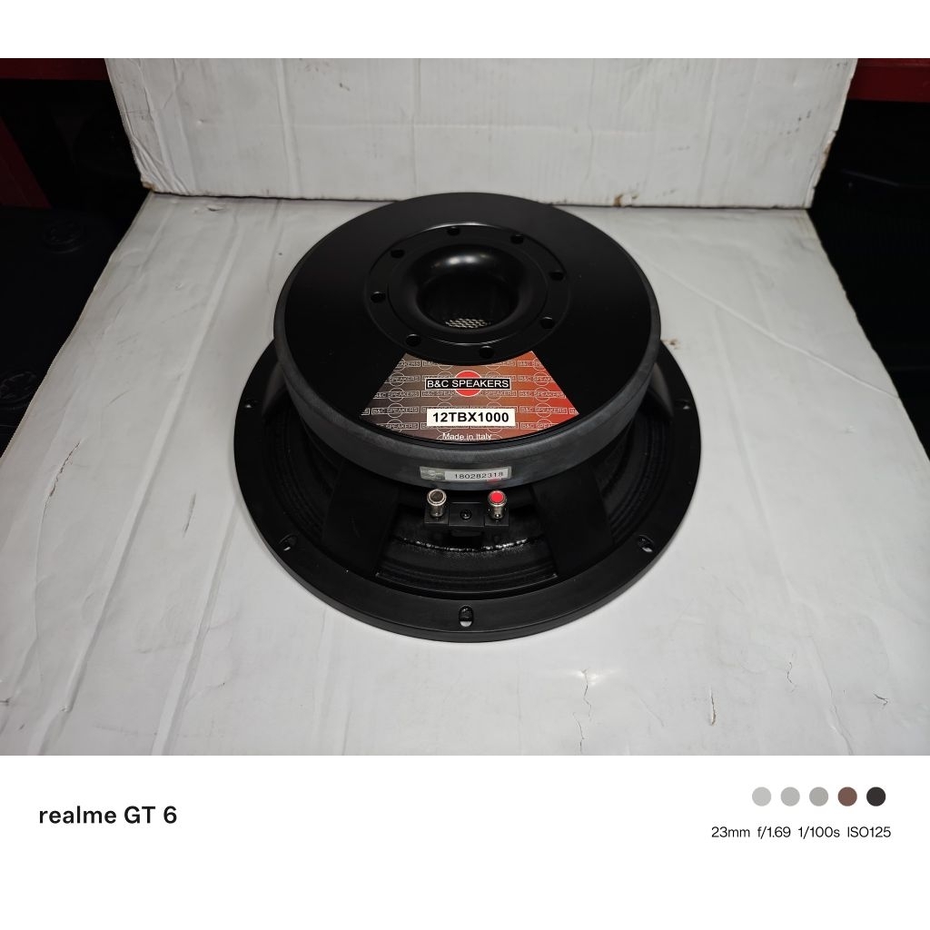 SPEAKER COMPONENT BNC 12 TBX1000 VC 4 INCH ORIGINAL BNC