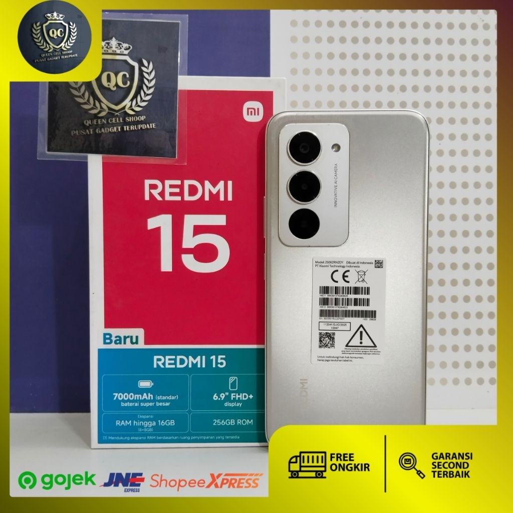 XIAOMI REDMI 15 8/256 SECOND FULLSET