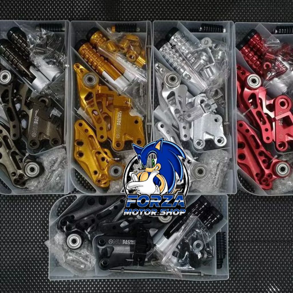 Underbone Footstep Suzuki Satria FU New Old GSX 150r Step Lipat KTC Racing Nui Monster Original