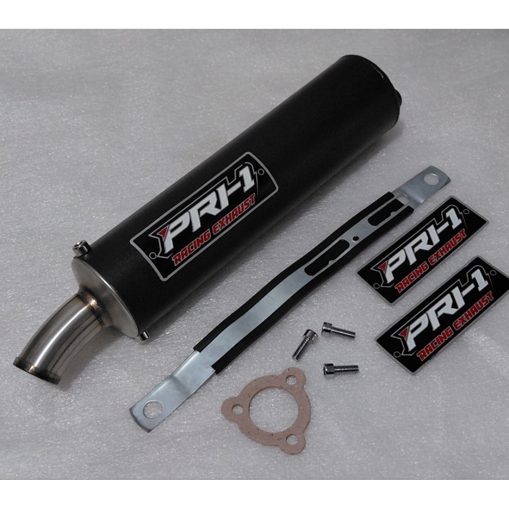 Silincer slencer knalpot 2tak PRI-1 Racing  Coating original Rx king ninja r ninja rr fizr model pdk
