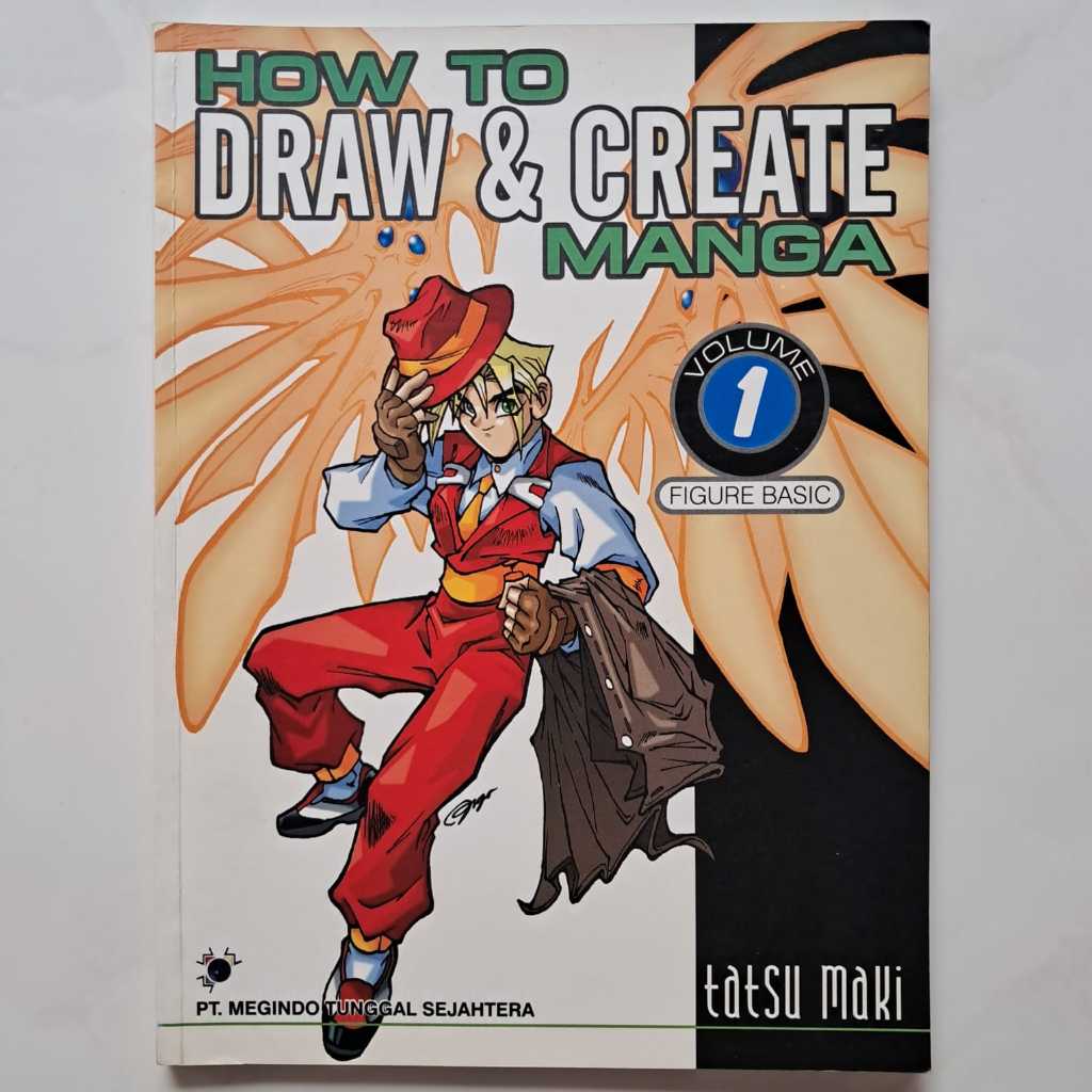 Buku How To Draw & Create Manga Volume 1: Figure Basic terbitan PT. Megindo