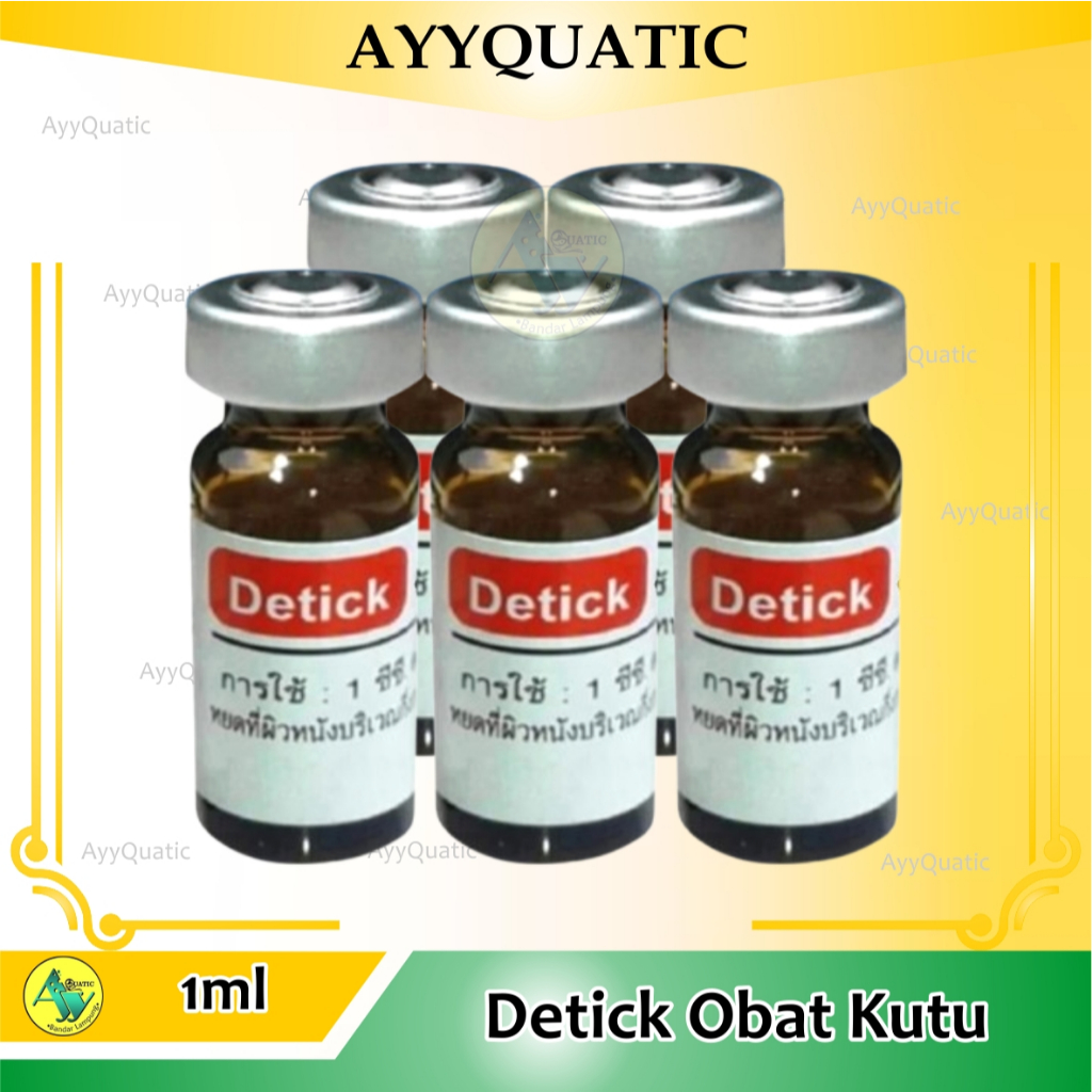 DETICK OBAT KUTU TETES KUCING