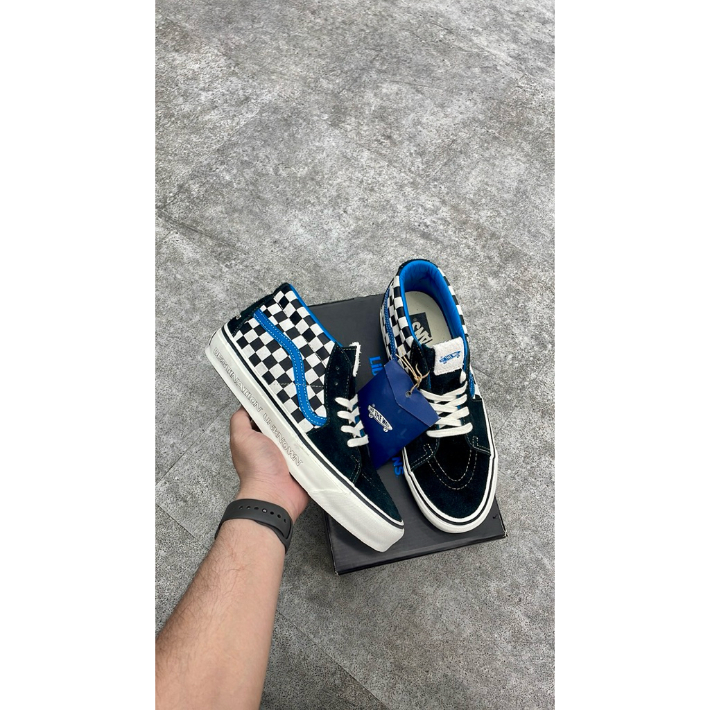 VANS X LIBERAIDERS LX SK8-MID REISSUE 83 | BLUE MARSHMELLOW 100% ORIGINAL RESMI STORE