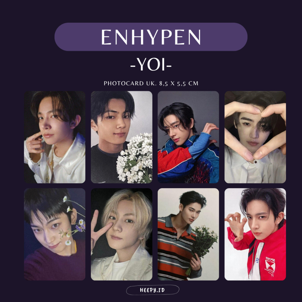 [EN] UNOFFICIAL PHOTOCARD ENHYPEN YOI