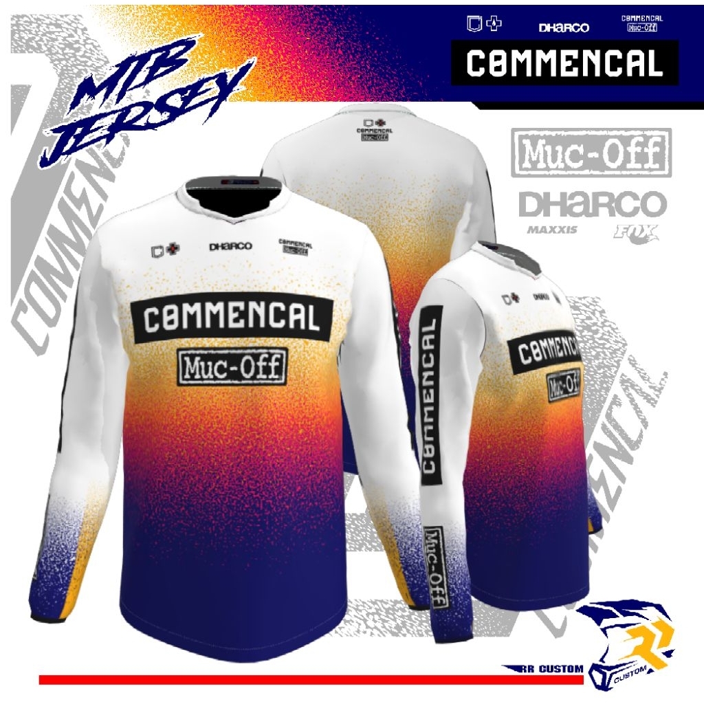 Jersey Sepeda MTB DH Commencal Muc-Off