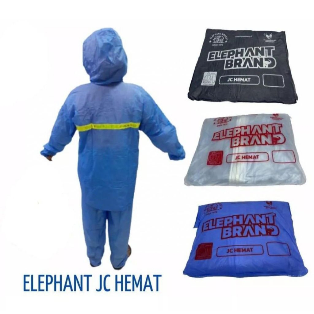Jas hujan HEMAT jaket celana (Elephant Brand)