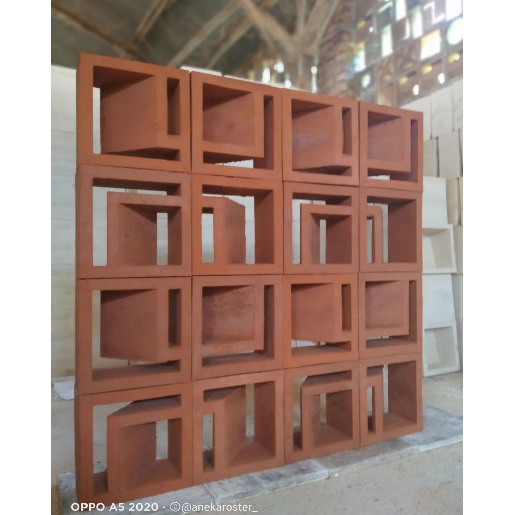 Roster minimalis motif L doble