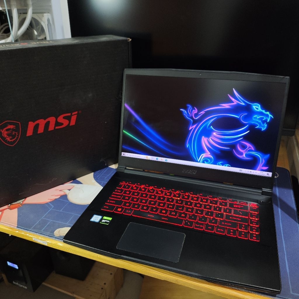 Laptop Gaming MSI GF63 GTX 1650 i5 9500H