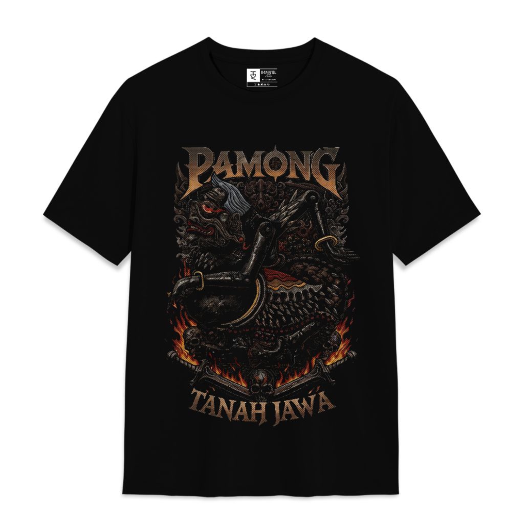 HANDVILL Kaos Budaya pria wanita | Pamong tanah jawa eyang semar