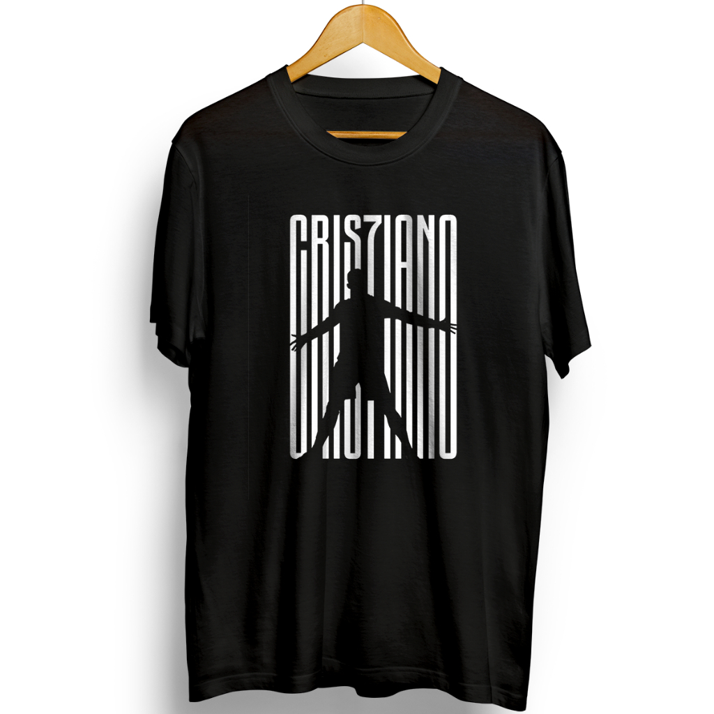 Baju Kaos Distro Pria Sport Cristiano Garis