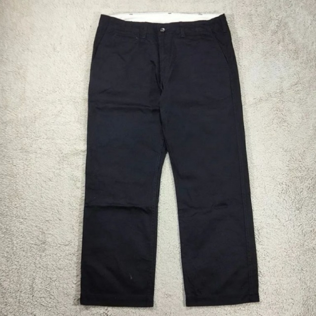 UNIQLO CHINO LONG PANTS BLACK